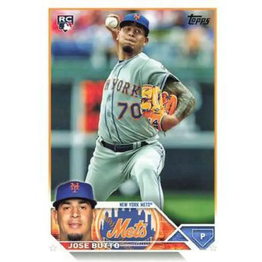 2023 Topps Jose Butto RC #615 New York Mets